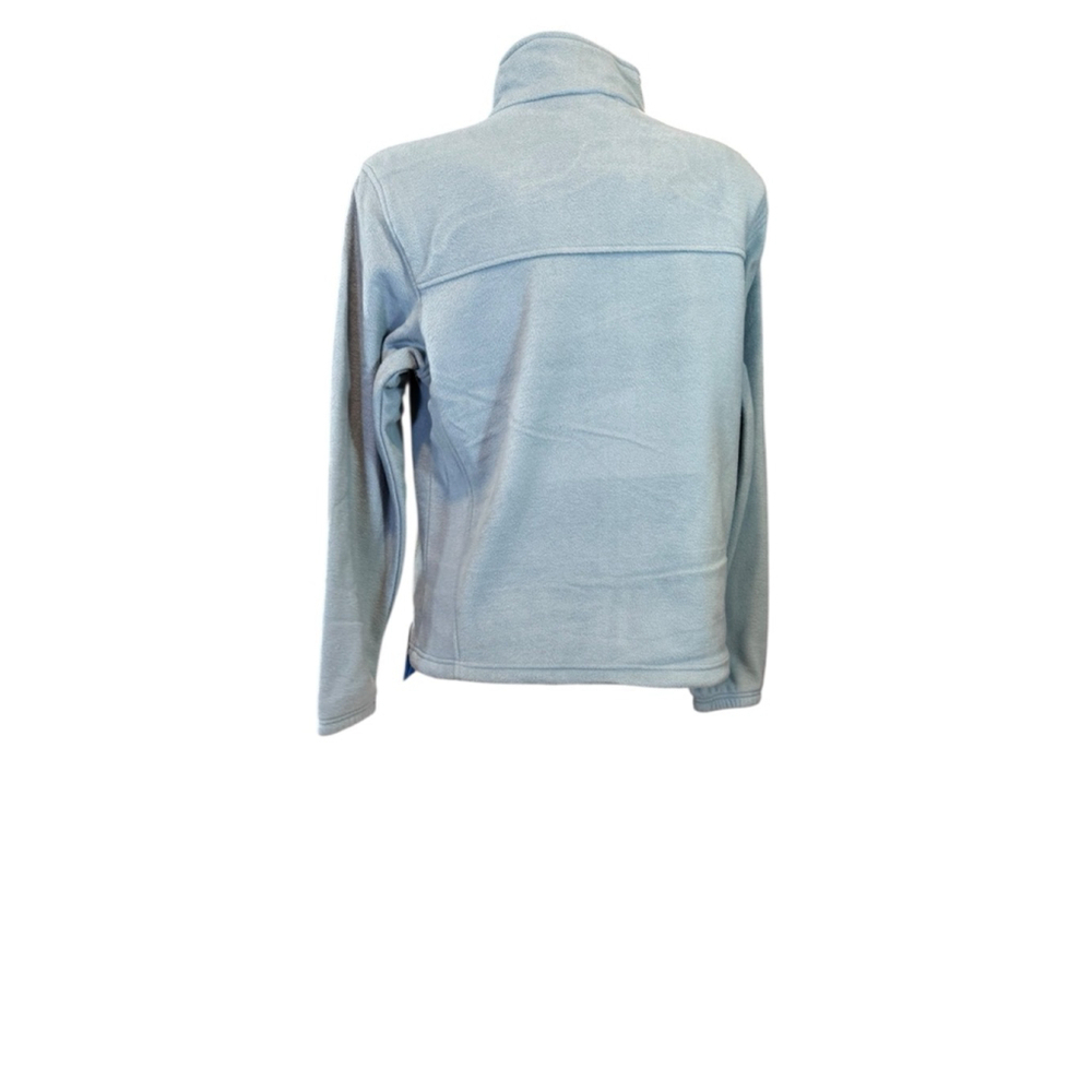 Men's Columbia granite mountain Fleece Jacket Size L Blue - Picture 2 of 3
